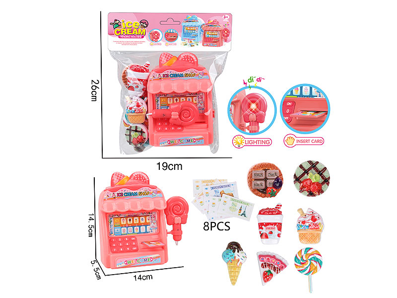 Cash Register Set W/L_S toys