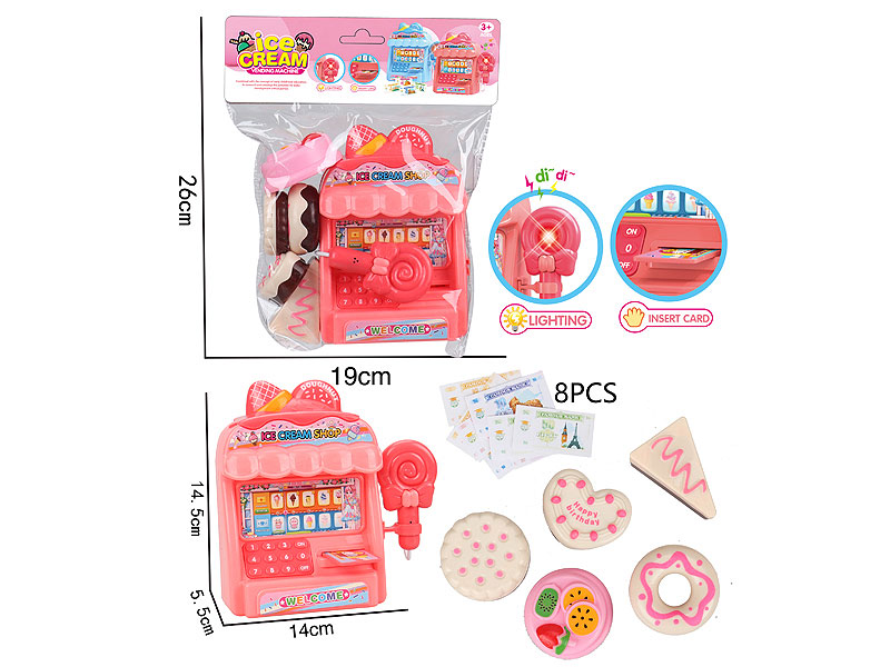 Cash Register Set W/L_S toys