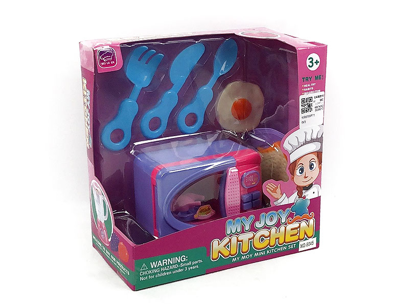 B/O Micro-Wave Oven Set W/L toys