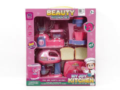 B/O Water Dispenser & Blender & Bread Machine W/L_M toys