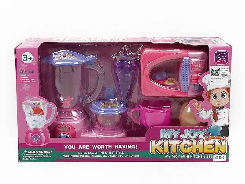 B/O Micro-Wave Oven & Blender W/L toys