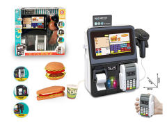 Hamburger self-service payment machine set toys