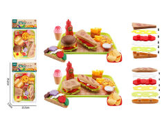 TACO Pancake Hamburger Set(2S) toys