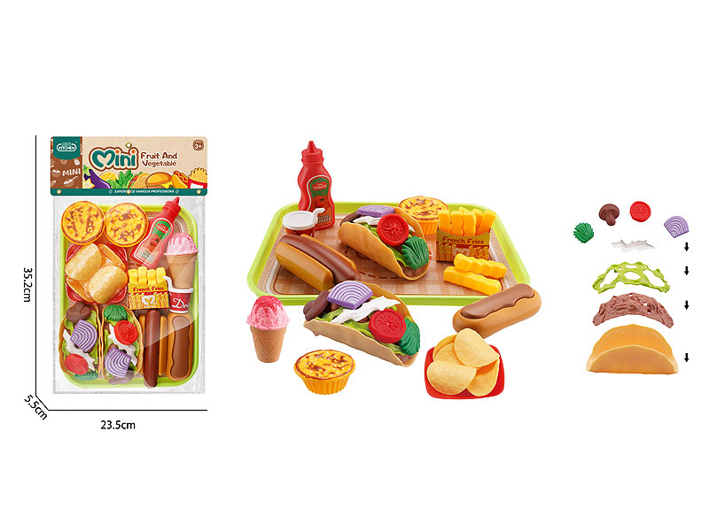 TACO Pancake Hot Dog Set toys