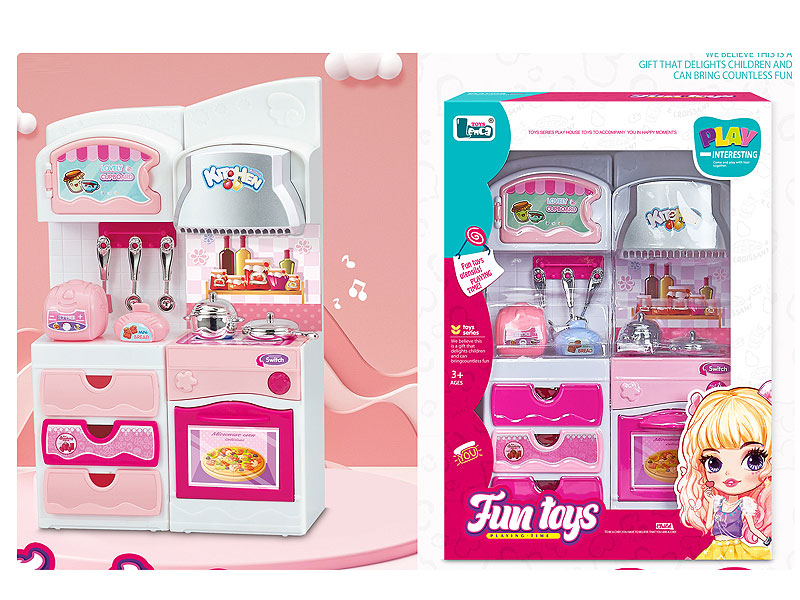 Kitchen Set W/M toys