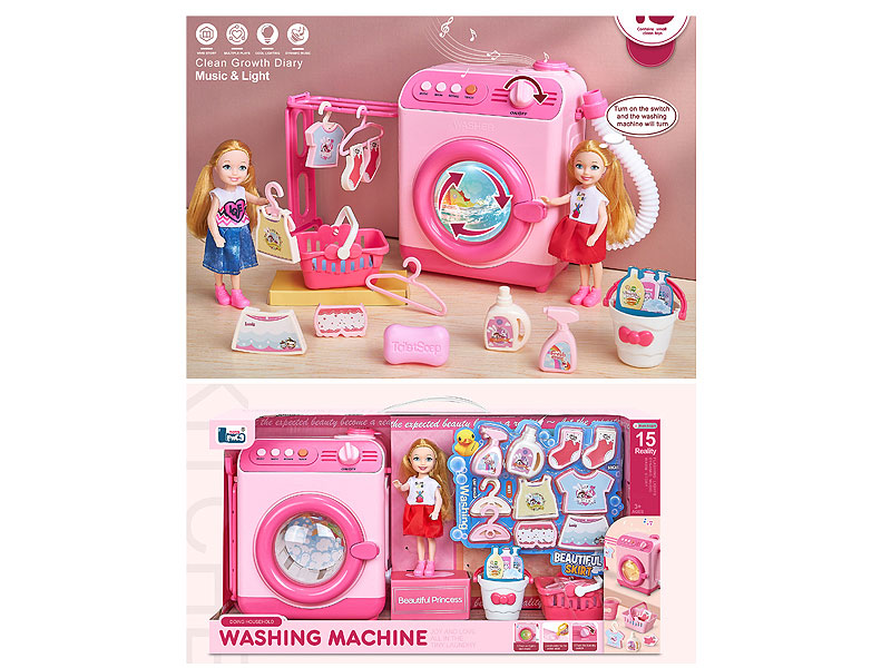 B/O Washer Set W/L_S toys