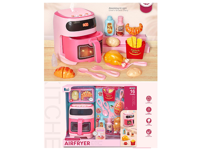 Spray Air Fryer Set W/L_S toys
