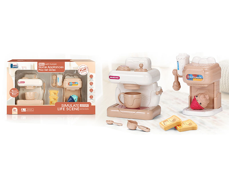 Coffee Maker & Ice Cream toys