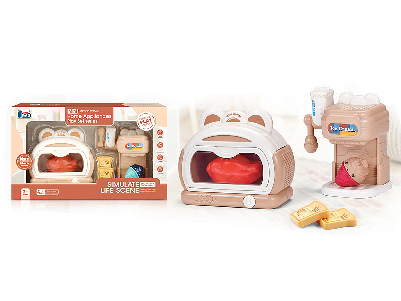 Oven & Ice Cream toys