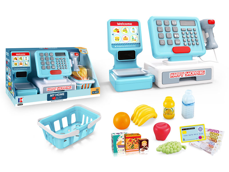 Cash register set W/L_S toys