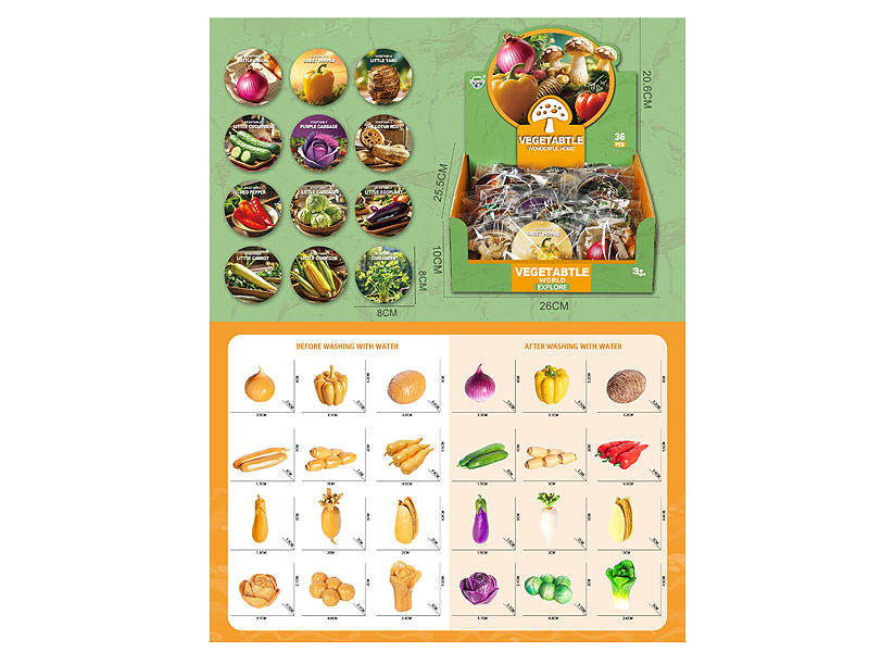 Vegetable Set(36in1) toys