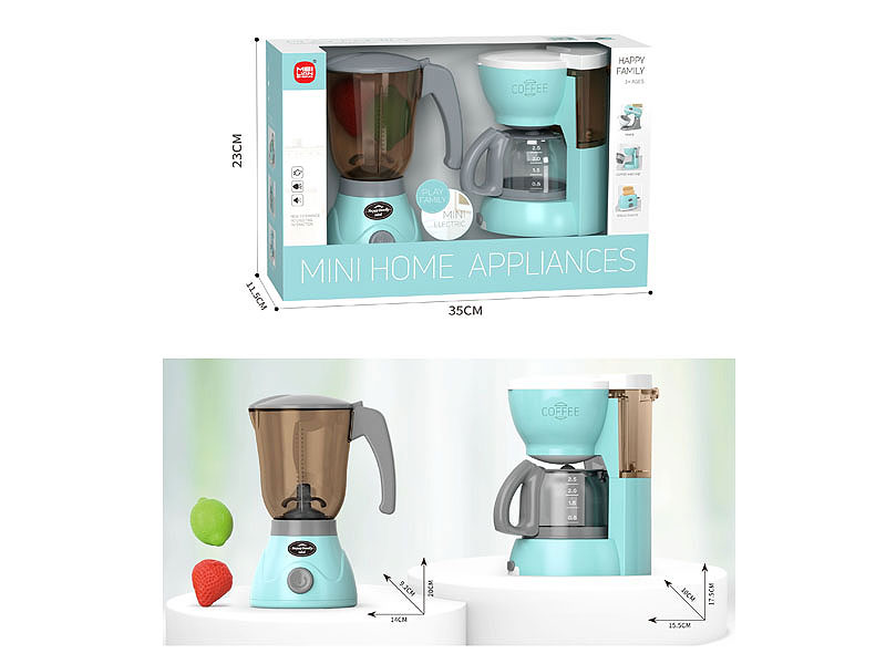 B/O Coffee Machine & Juice Machine W/L_M toys