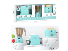 B/O Coffee Maker & Juice Machine & Bread Machine W/L_M toys