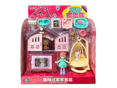 Cute Pet House Set