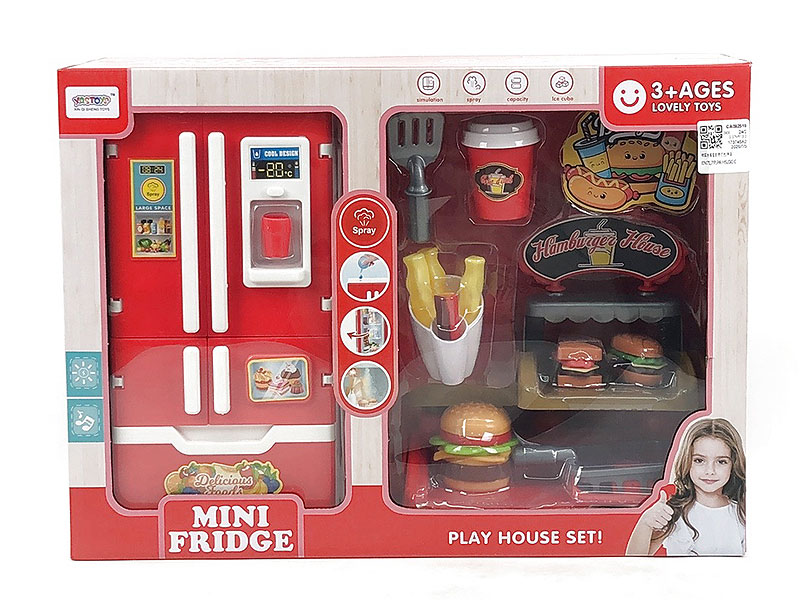Spray Refrigerator Set W/L_S toys