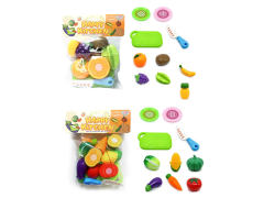 Cutting Fruit & Vegetables Set(2S) toys