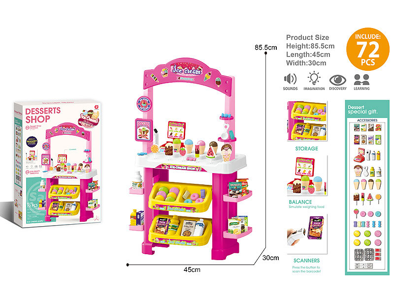 Supermarket Set W/L_S toys