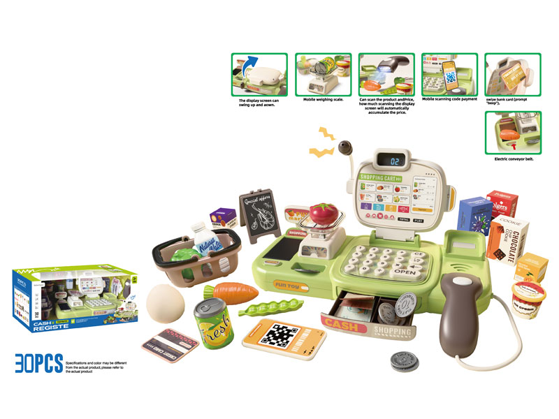 Voice Recognition Cash Register Set toys