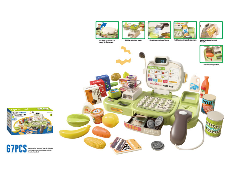 Cash Register Set W/S toys