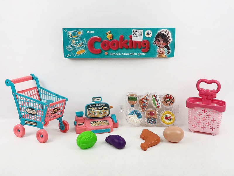 Cash register set toys