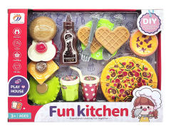 Hamburger Pizza Set toys