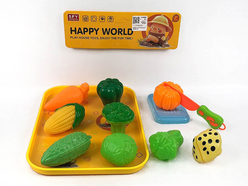 Cut Fruit & Vegetable(2S) toys