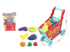 Shopping Cart & Fruit & Vegetable toys