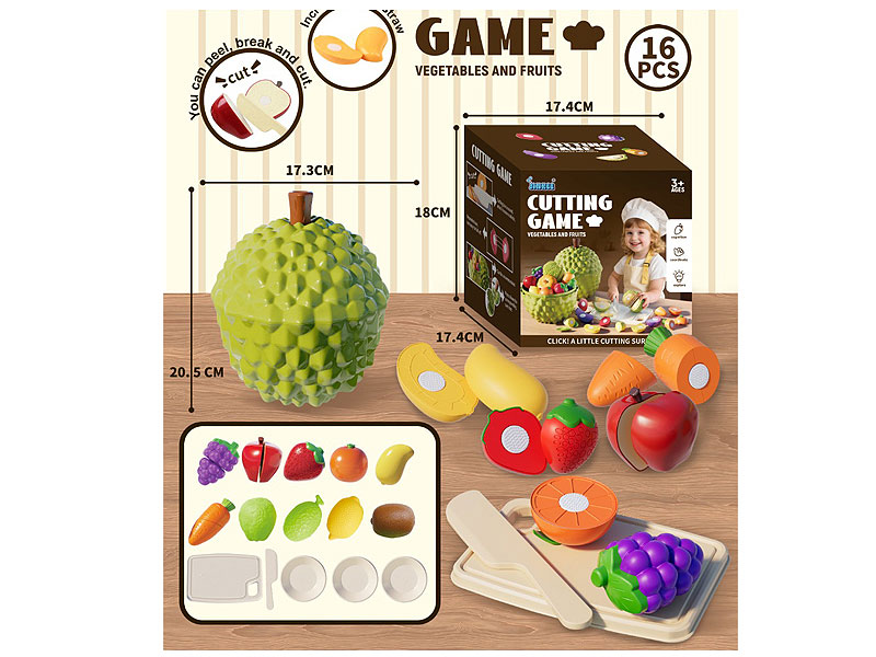 Cutting Fruit Set toys