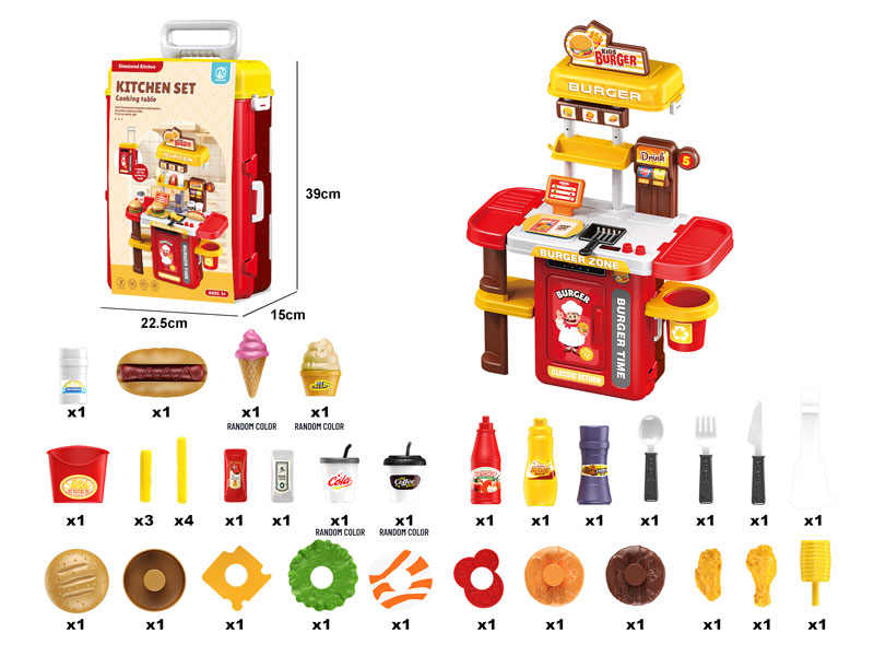 Hamburger Set toys