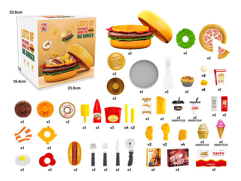 Burger Storage Box toys
