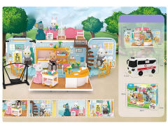 Storage Box Bus Ambulance Scene toys