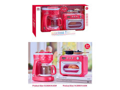 Coffee Machine W/L_M & Micro-wave Oven W/L_M toys