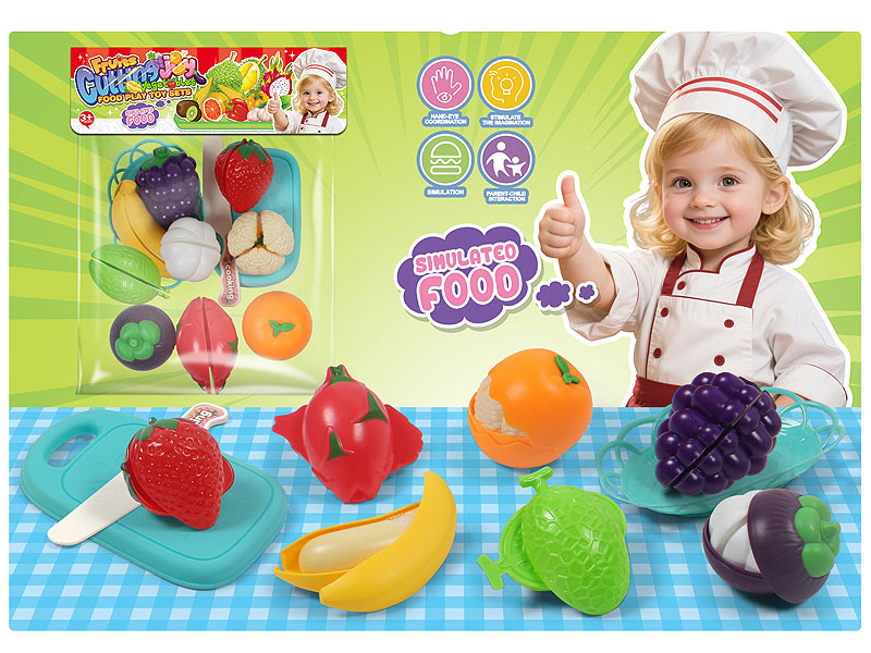 Cutting Fruit Set toys