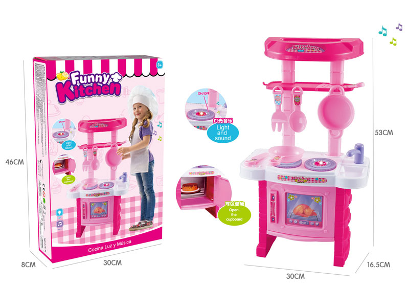 Kitchen Set W/L_M toys