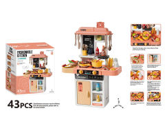 68CM Kitchen Set W/L_S toys