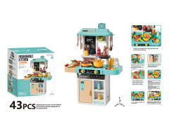 68CM Kitchen Set W/L_S toys