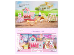 凯迪兔别墅套装