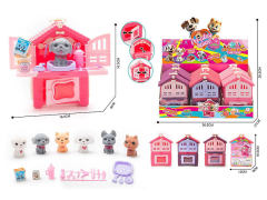 Pet Dog Horse Set(9in1) toys