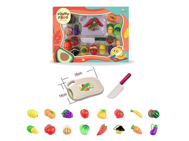 Cutting Fruit & Vegetables Set toys