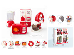 Blender & Micro-wave Oven & Juice Machine & Refrigerator toys