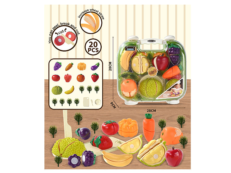 Cut Fruit & Vegetable Set toys