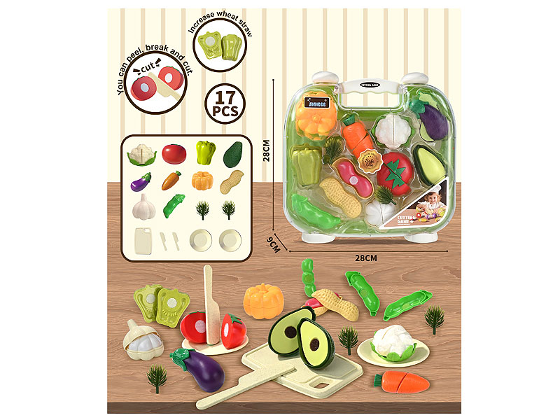 Cut Fruit & Vegetable SET toys