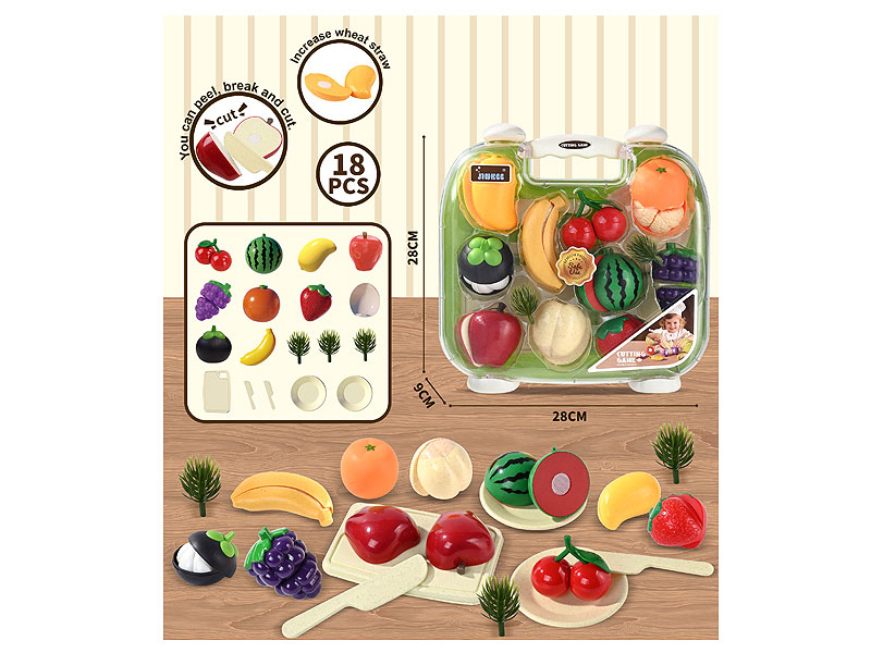 Cut Fruit & Vegetable Set toys