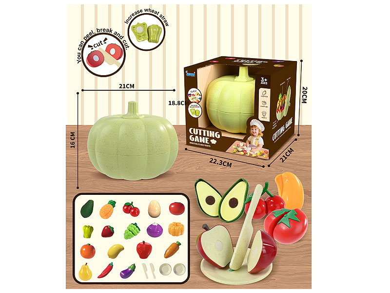 Fruit & Vegetable Set toys