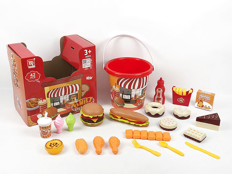 Hamburger Set(42pcs) toys