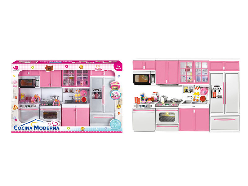 Kitchen Set W/L_M toys