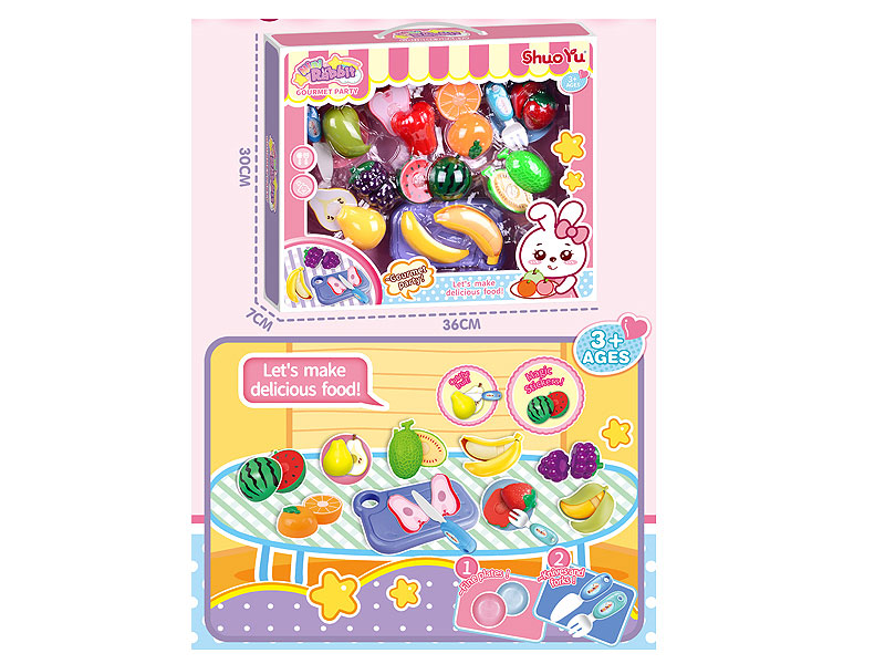 Cutting Fruit Set toys