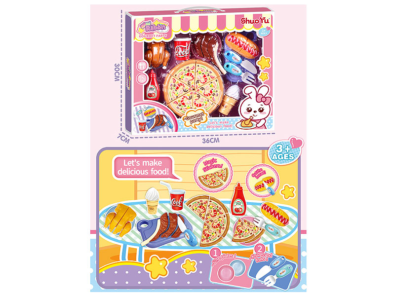 Cutting Pizza Set toys
