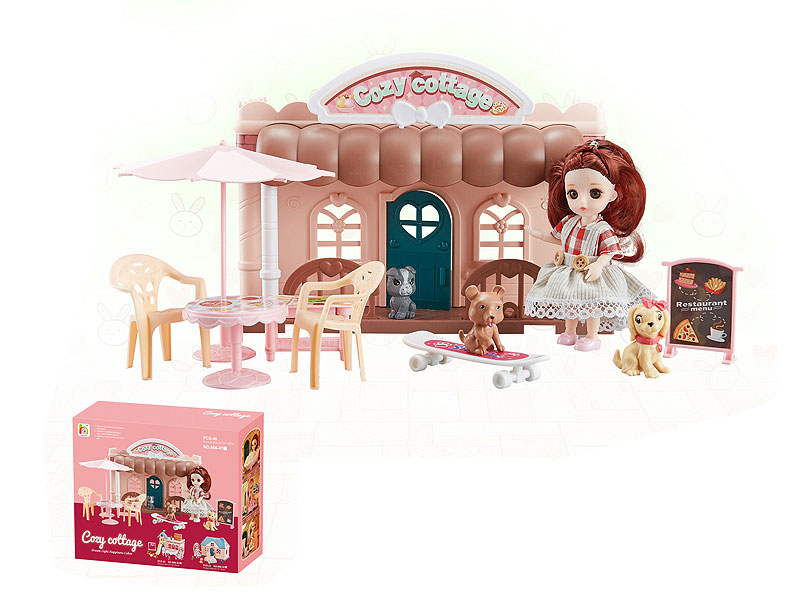 Villa Set W/L toys