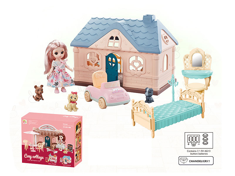 Villa Set W/L toys